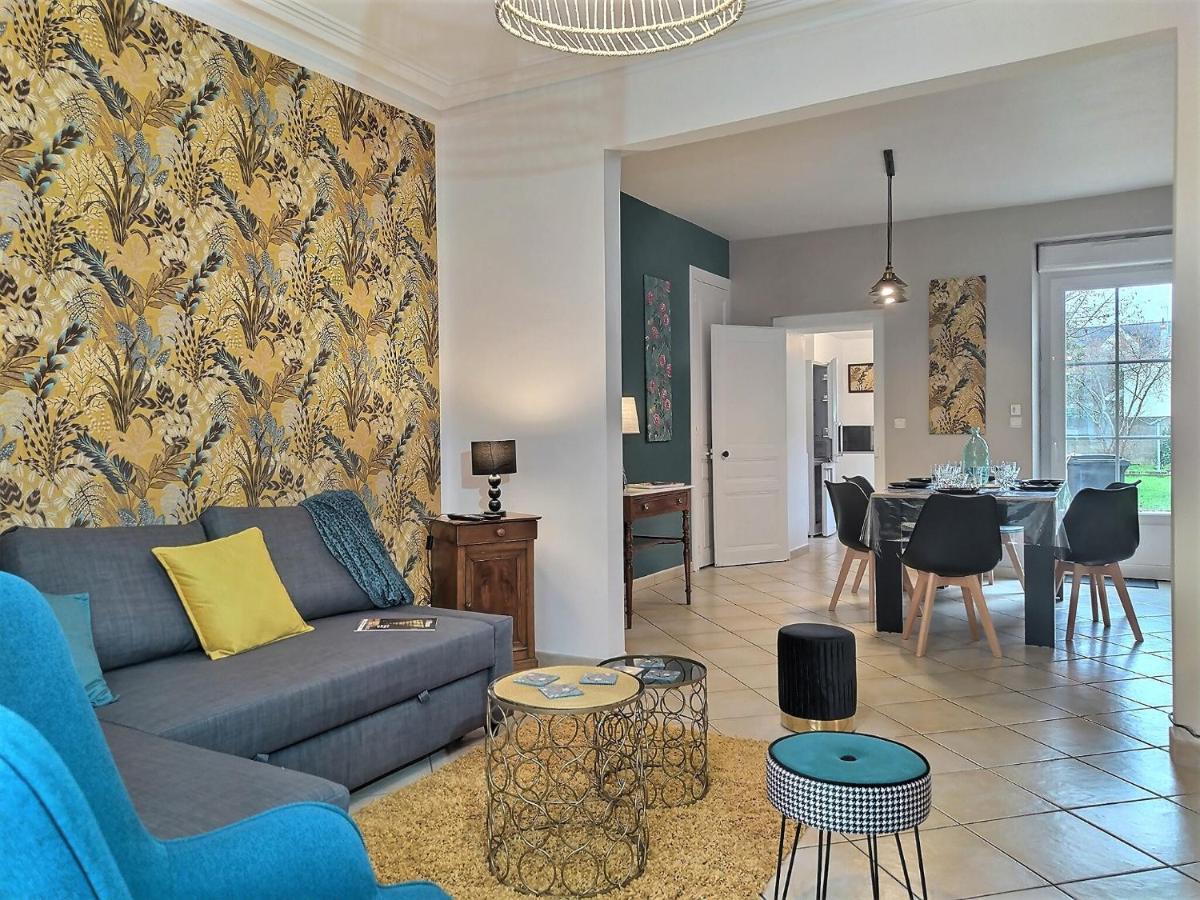 Maison Chic & Charme Calme Avec Jardin Le Mans Bagian luar foto